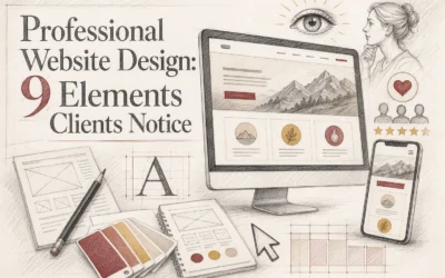Professional Website Design: 9 Elements Clients Notice