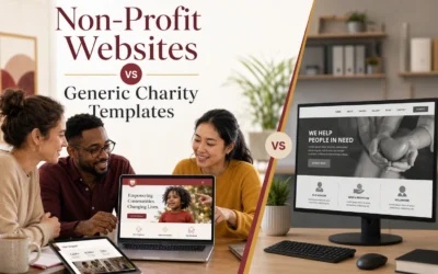 Non-Profit Websites vs Generic Charity Templates Non-Profit Websites vs Generic Charity Templates