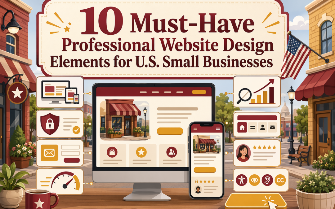 10 Must-Have Professional Website Design Elements for U.S. Small Businesses