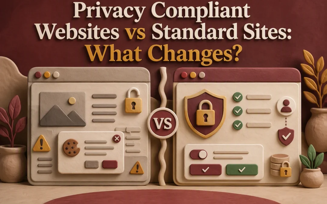 Privacy Compliant Websites vs Standard Sites: What Changes?
