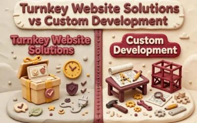 Turnkey Website Solutions vs Custom Development Turnkey Website Solutions vs Custom Development