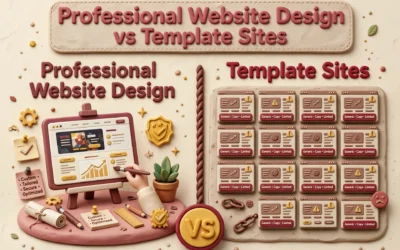 Professional Website Design vs Template Sites Professional Website Design vs Template Sites