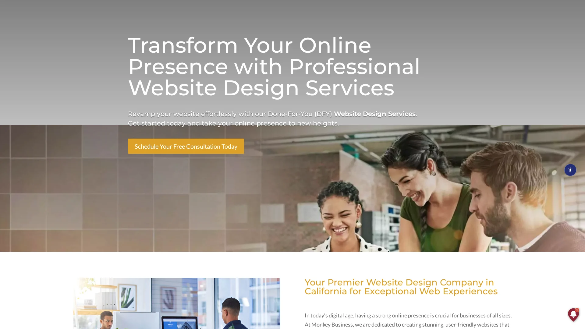Website maintenance service