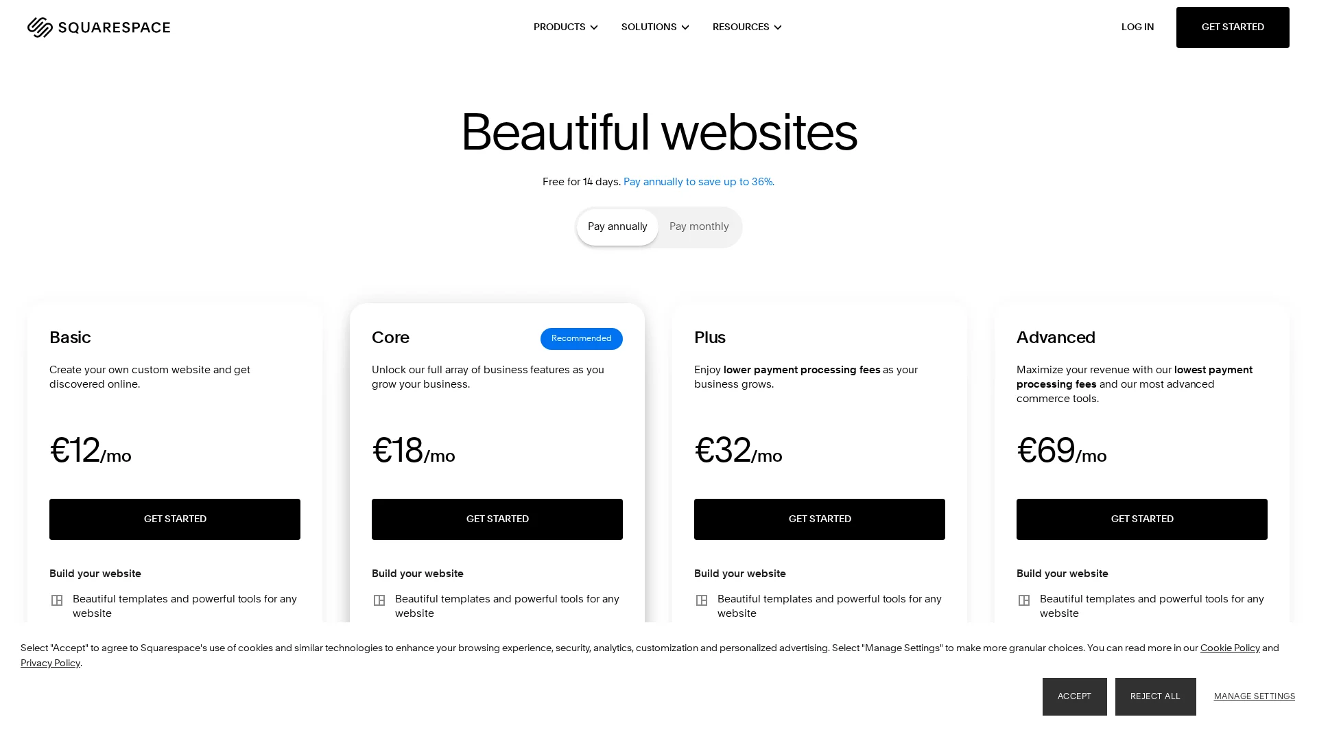Professional Website Design vs Template Sites DIY template site