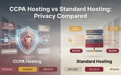 CCPA Hosting vs Standard Hosting: Privacy Compared CCPA Hosting vs Standard Hosting: Privacy Compared