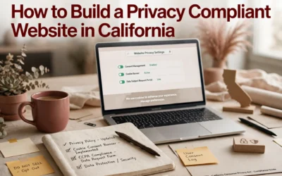 How to Build a Privacy Compliant Website in California How to Build a Privacy Compliant Website in California